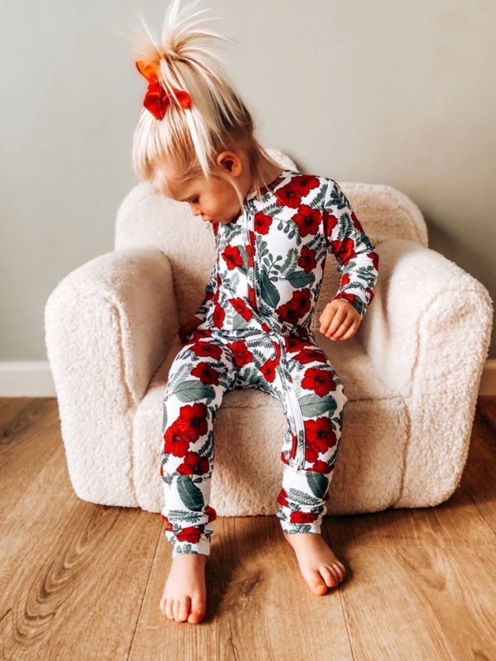 2T Bamboo Baby Pajama Summer Tropical Print Zip Footie NWT Multi Size